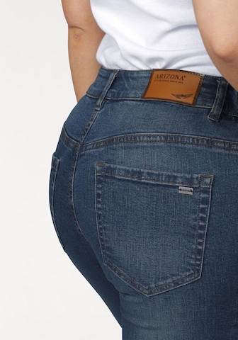 ARIZONA Skinny Jean in Blau