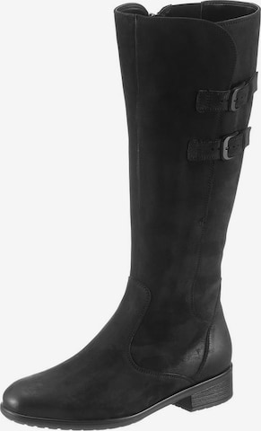 Bottes ARA en noir : devant