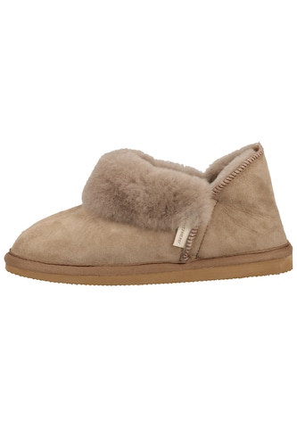 Pantoufle SHEPHERD en marron