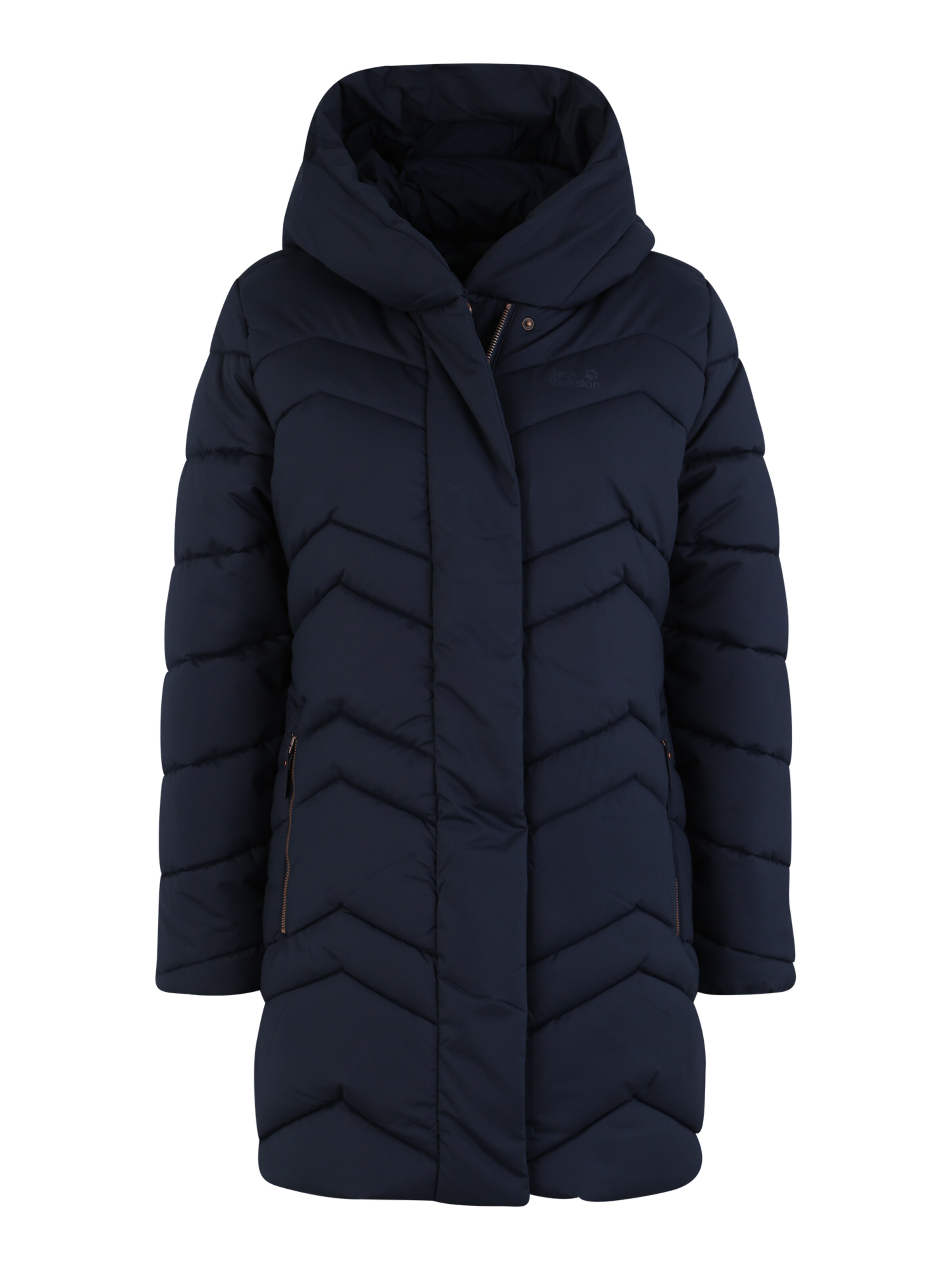 JACK WOLFSKIN - Mantel 'KYOTO' in nachtblau