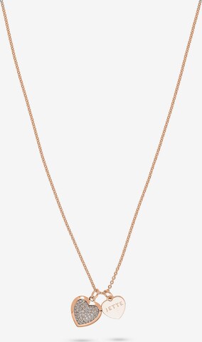 JETTE Necklace in Gold: front