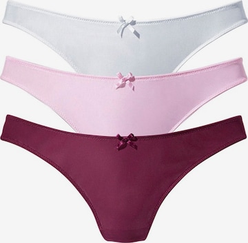 PETITE FLEUR Thong in Mixed colors: front