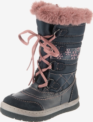 LURCHI Snow Boots 'Alpy' in Blue: front