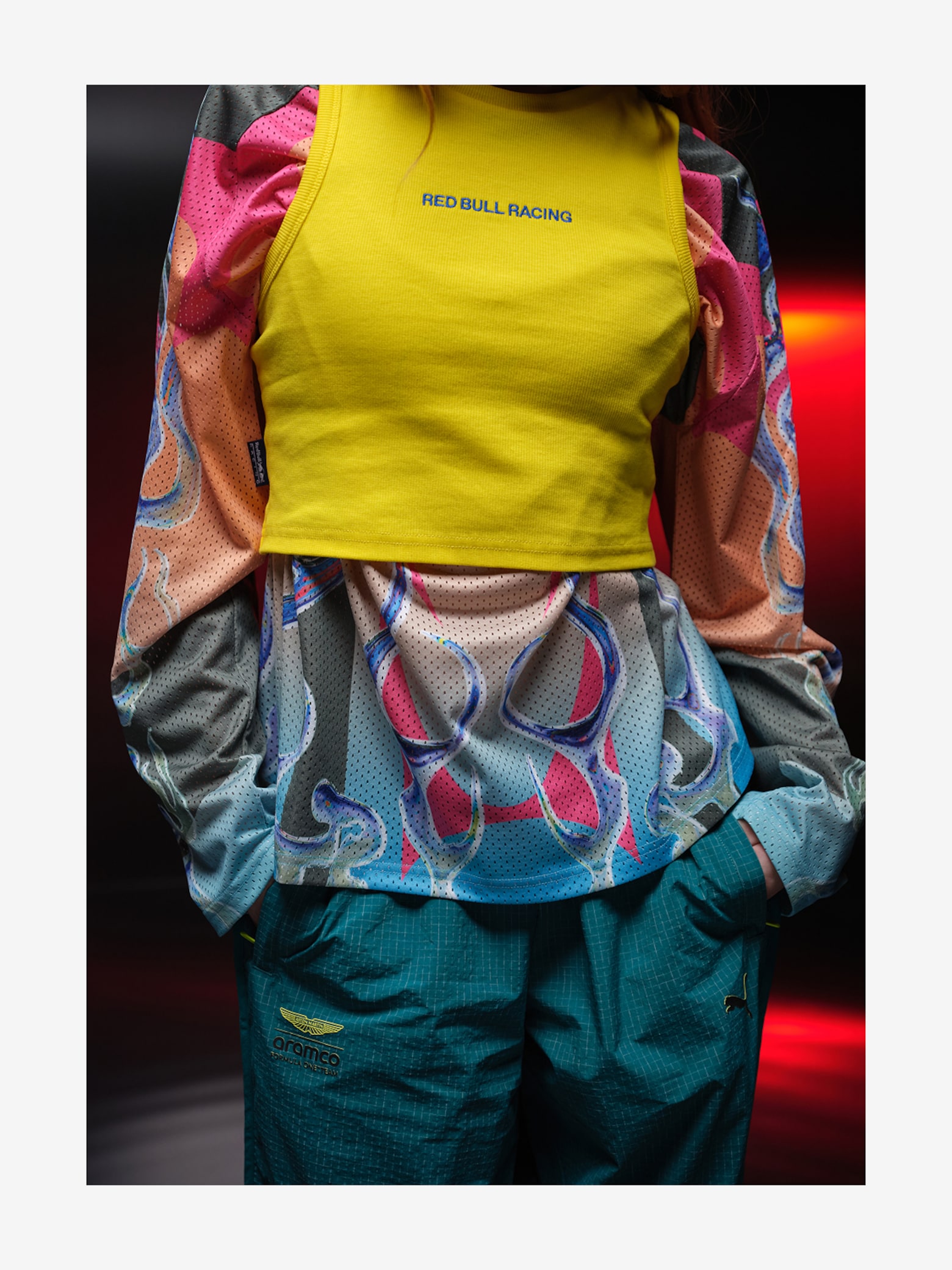 Ailara - Mesh Racing Layer Look