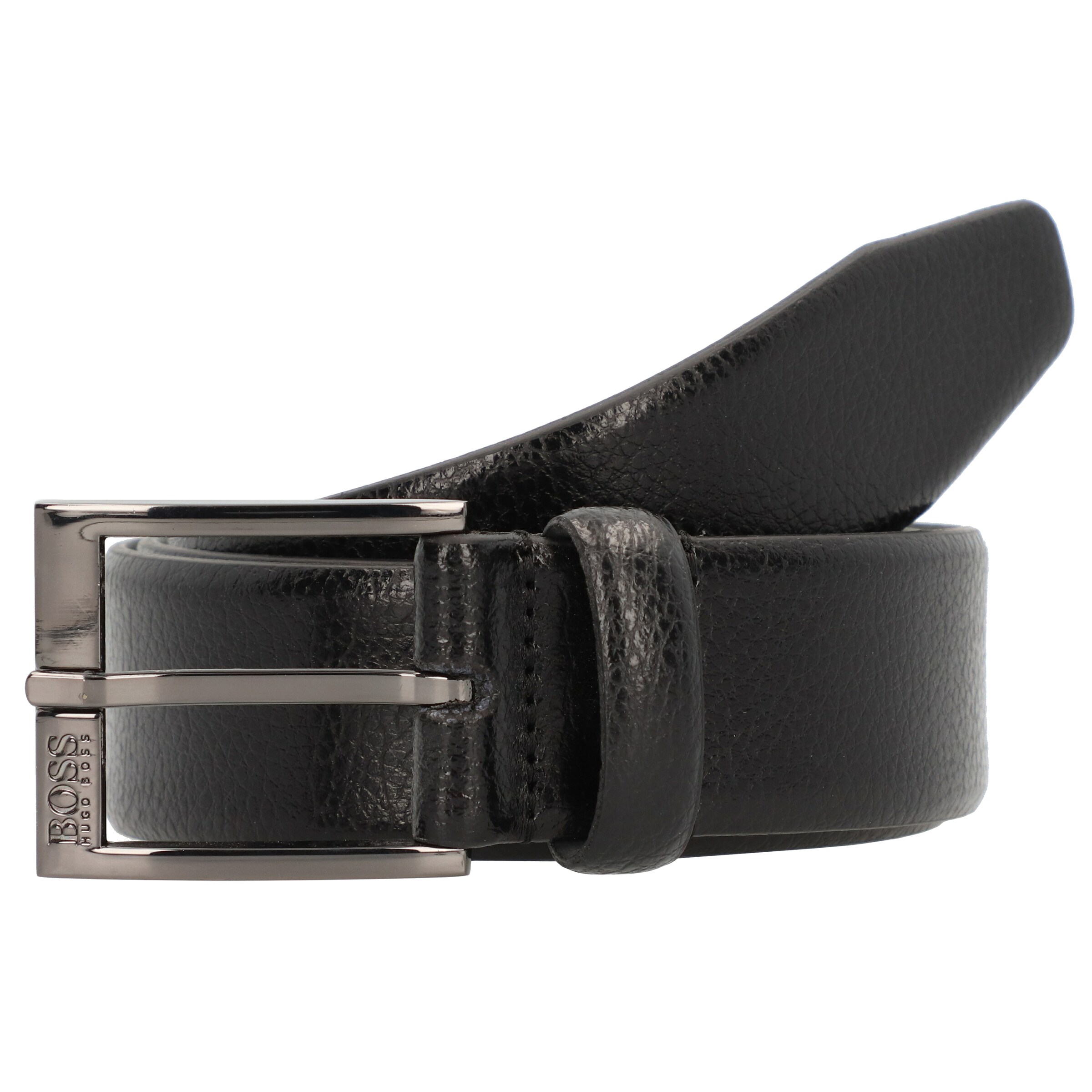 BOSS - Riem 'Elloy' in de kleur Zwart