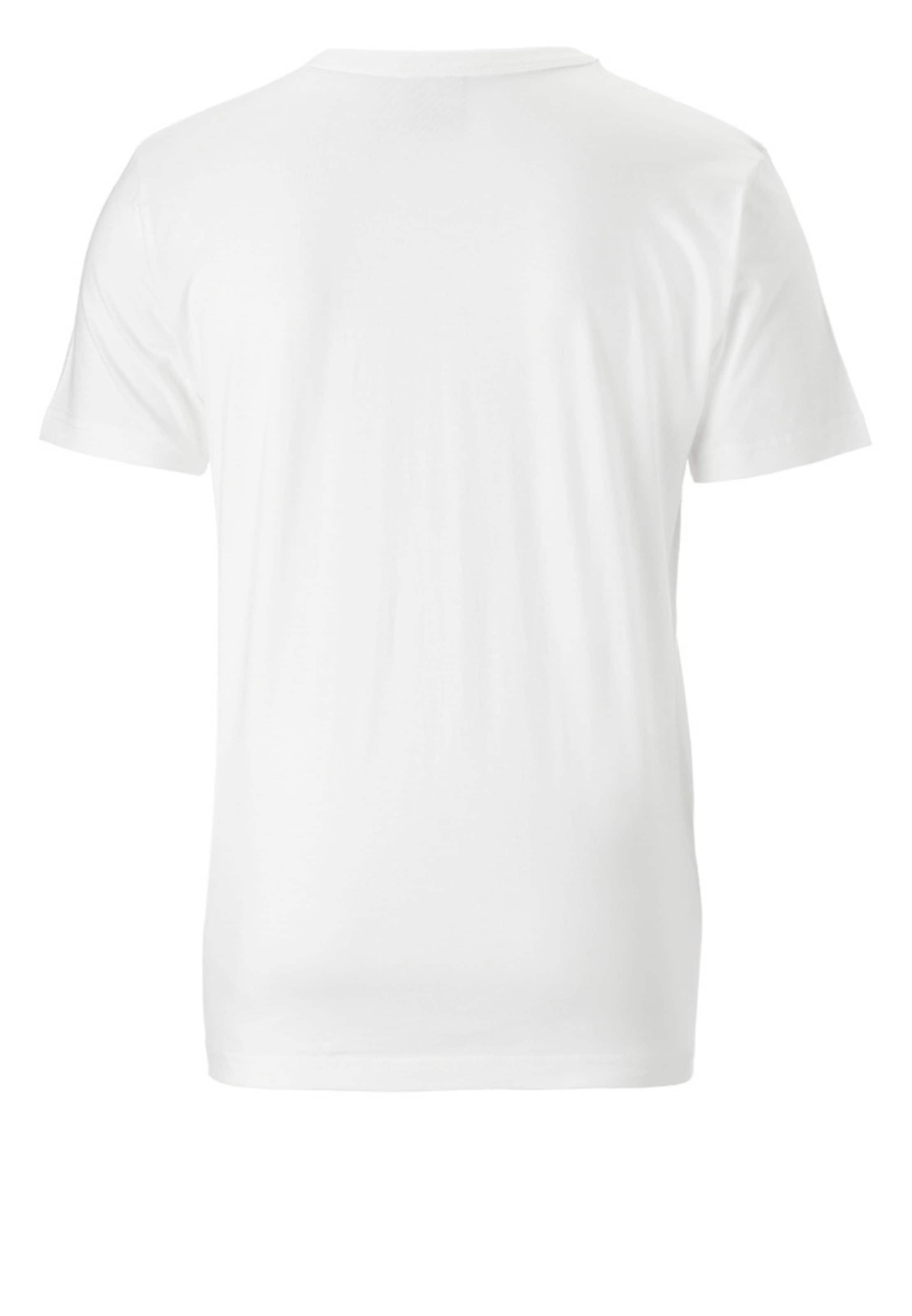 LOGOSHIRT Shirt 'Pirate' in Wit