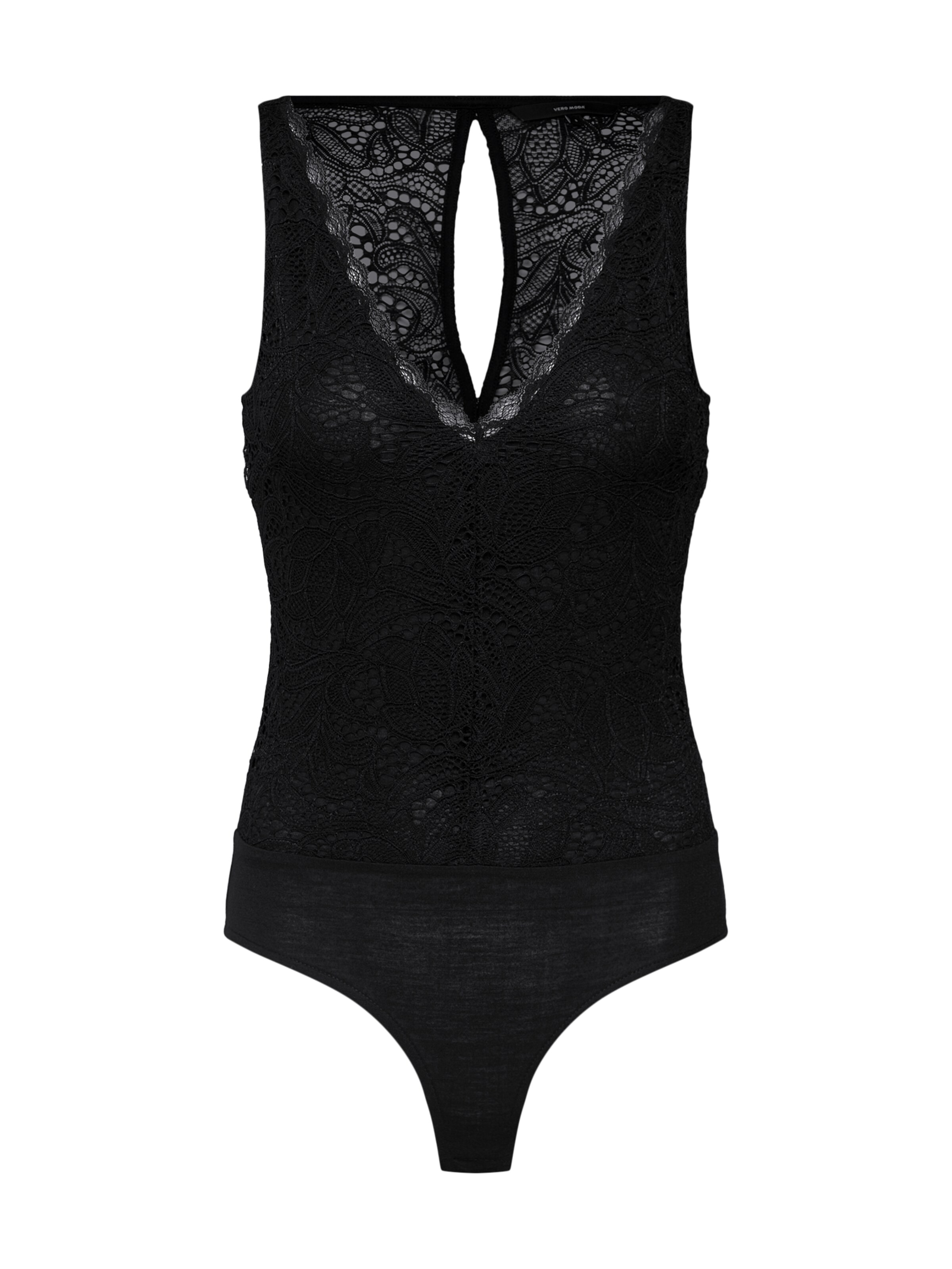 VERO MODA - Top 'VMSANNA' in de kleur Zwart