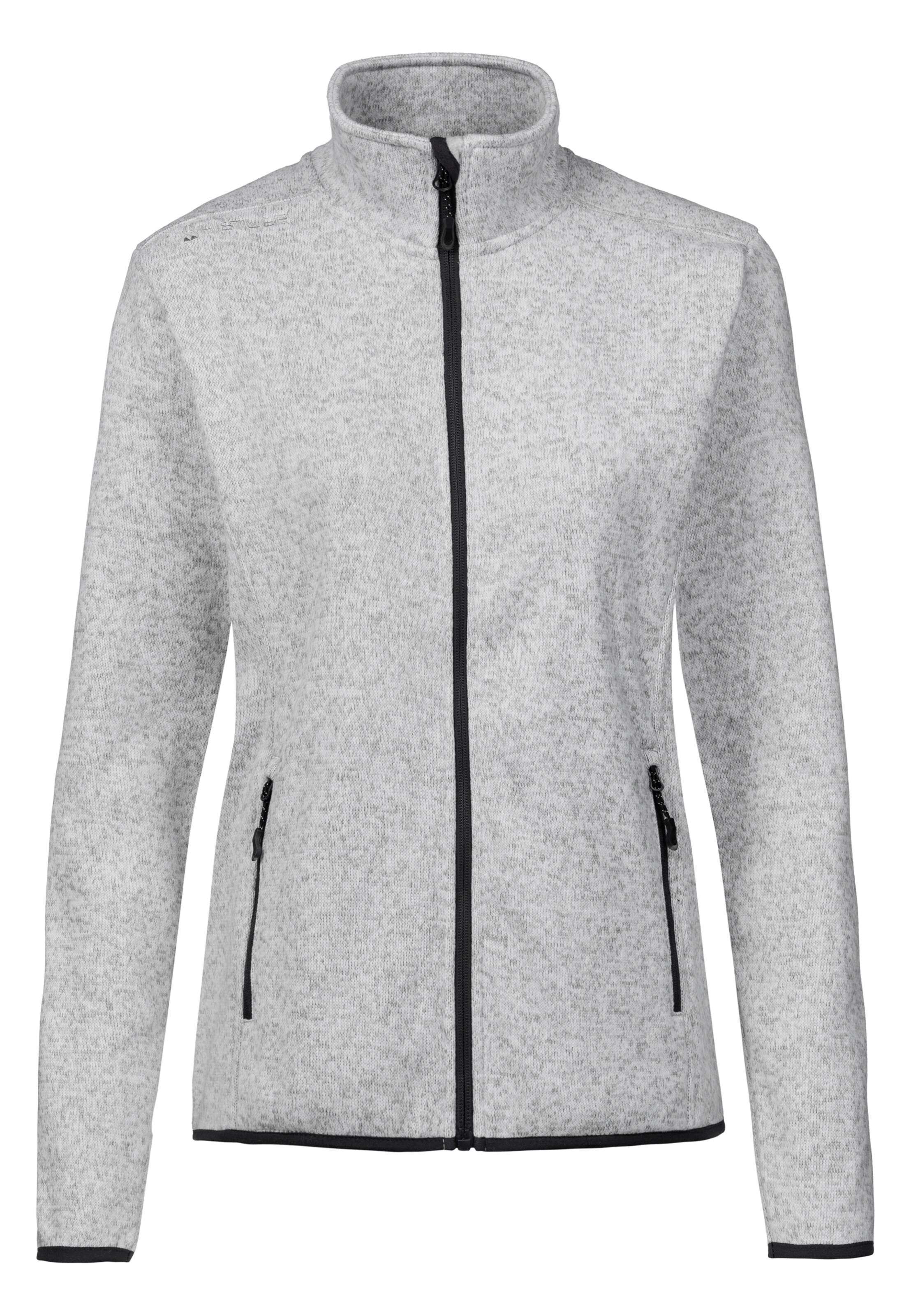 Whistler Funktionsfleecejacke 'Maleo' in Grau: Vorderseite