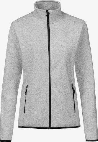 Whistler Athletic Fleece Jacket 'Lagi' in Grey: front