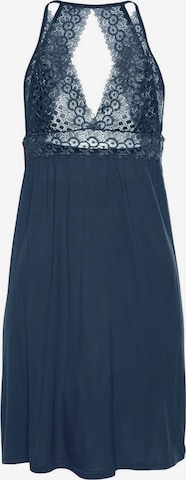 LASCANA Negligee in Blue: front