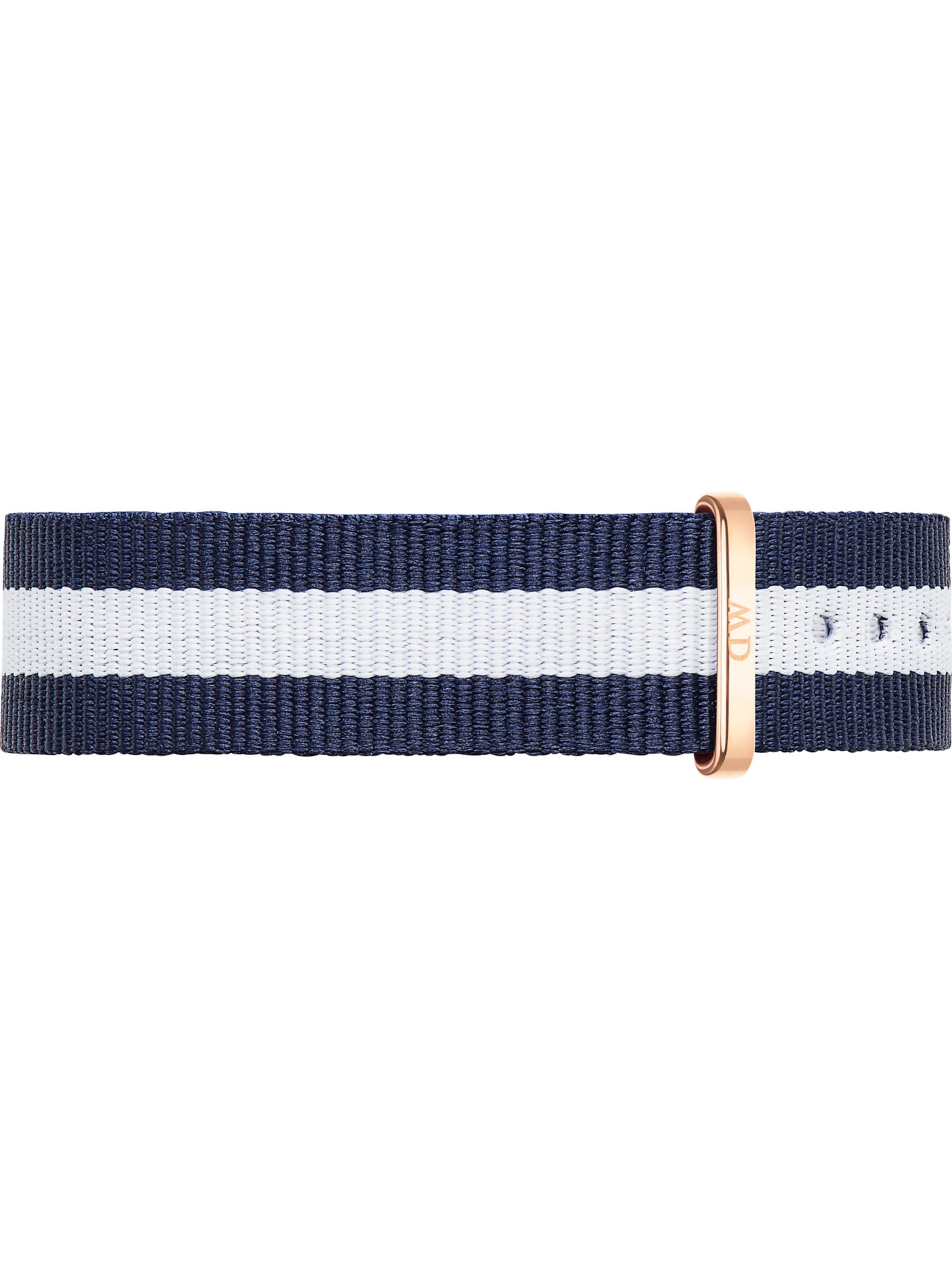 Daniel Wellington Textilband in Blau: Vorderseite