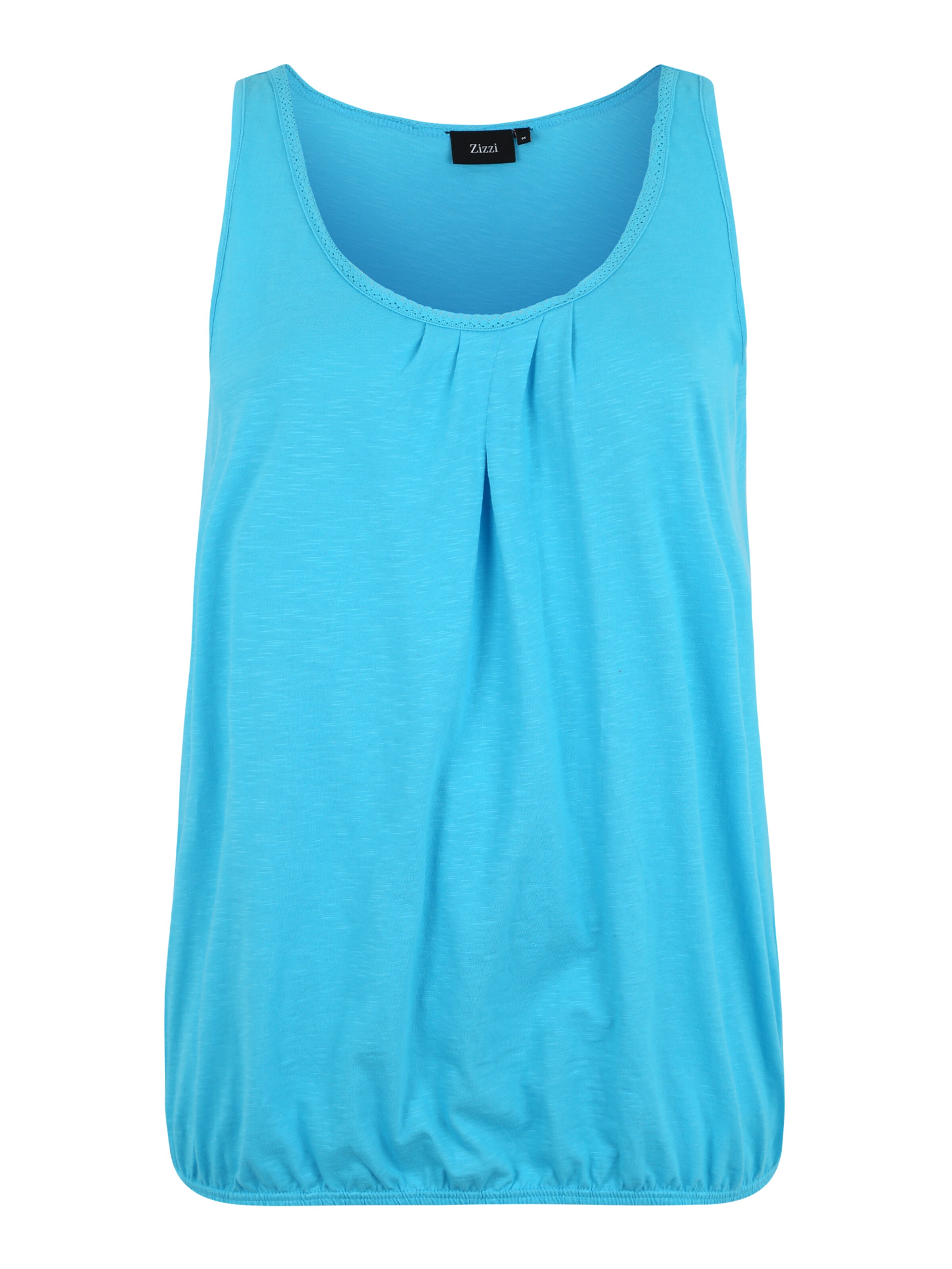 Zizzi - Top 'VLOA' in de kleur Turquoise