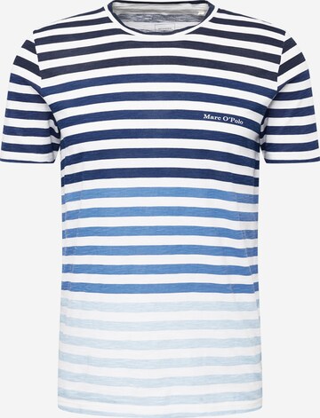 Coupe regular T-Shirt Marc O'Polo en bleu : devant