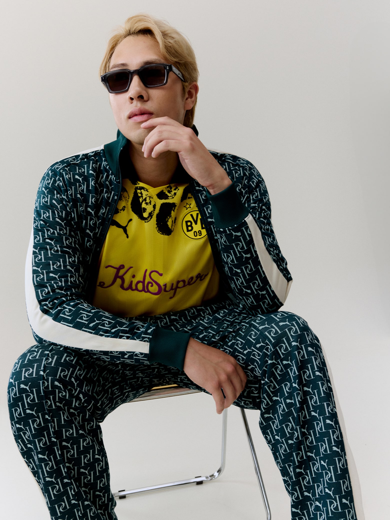 Dung - Printed Tracksuit Look