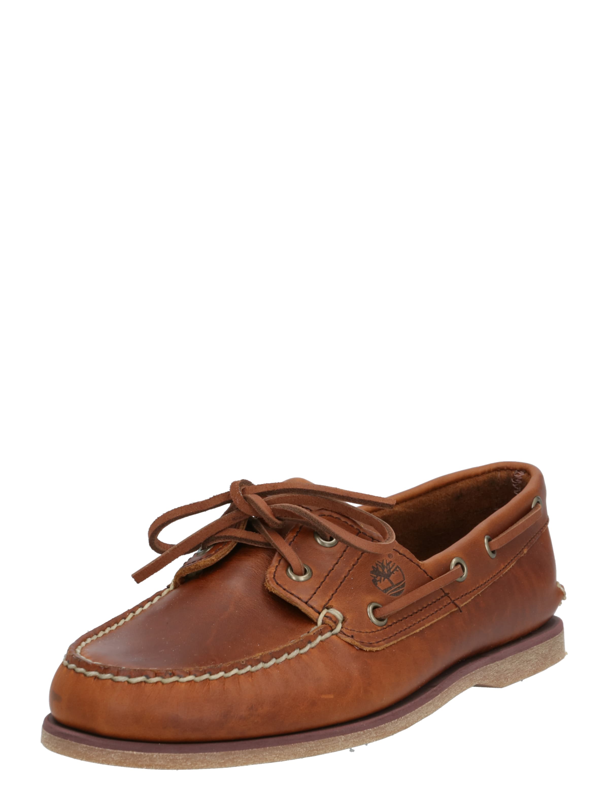 TIMBERLAND - Mocasines 'Classic 2 Eye' en marrón: frente