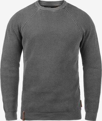INDICODE JEANS Sweater 'Rockford' in Grey: front