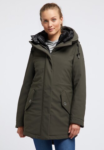 DREIMASTER 3 in 1 Parka in Grün: Vorderseite
