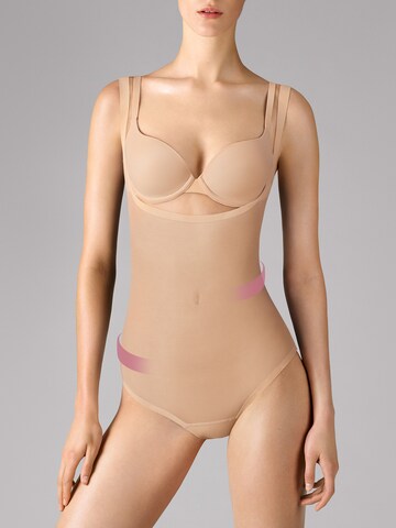 Wolford Shapingbody 'Tulle Forming' i beige: forside
