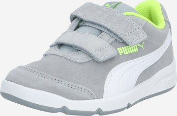 PUMA Trampki 'Stepfleex' w kolorze szary: przód