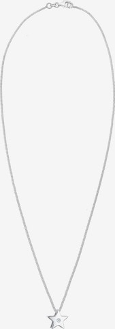 Elli DIAMONDS Necklace 'Sterne' in White: front