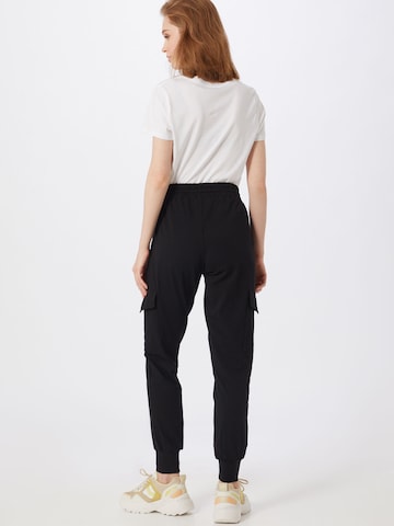 Kaffe Tapered Cargo trousers 'Linda' in Black