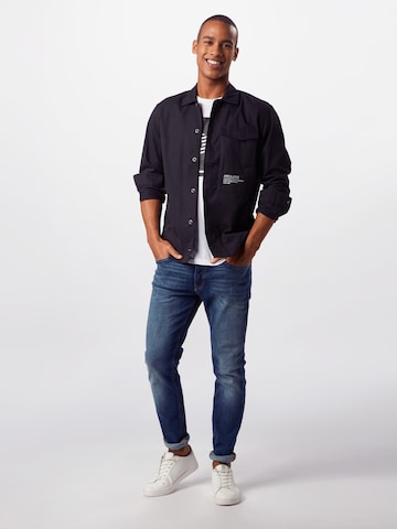 JACK & JONES Slimfit Jeans 'Liam' in Blauw
