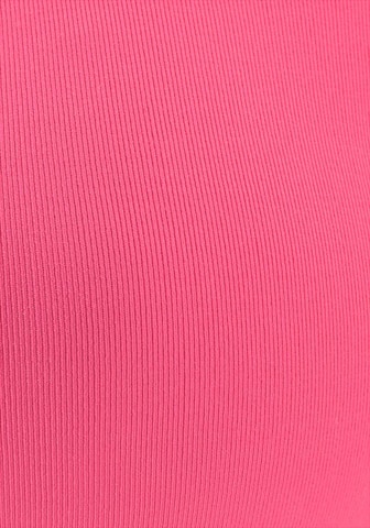 BUFFALO Bandeau Bikini Top 'Happy' in Pink