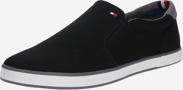 Scarpa slip-on di TOMMY HILFIGER in nero: frontale