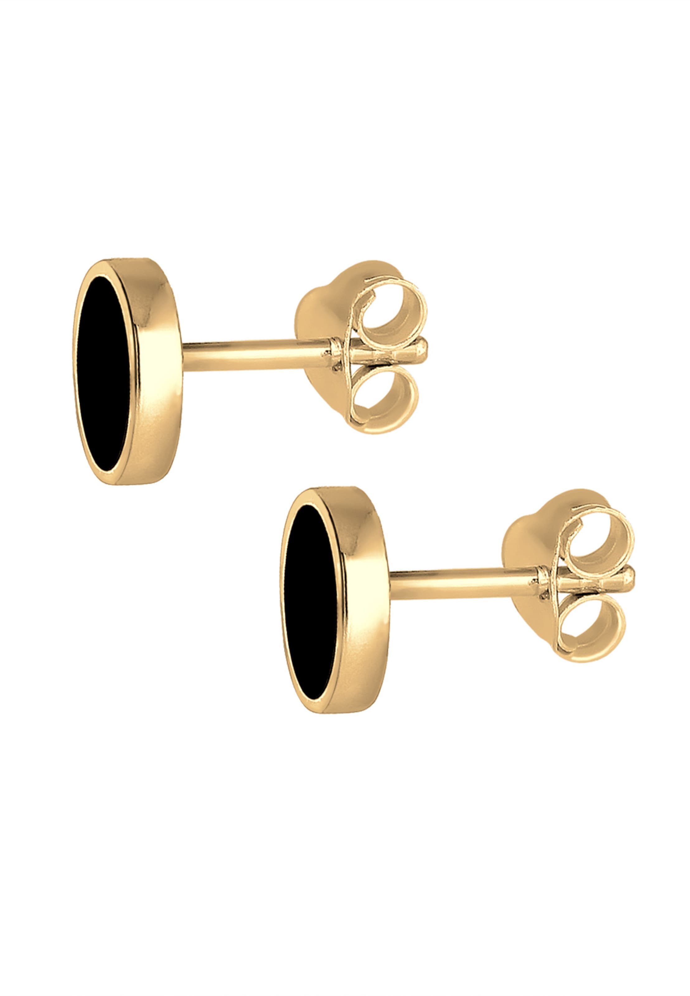 KUZZOI Σκουλαρίκι 'Geo' σε χρυσό