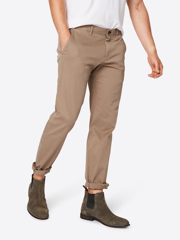 Regular Pantalon chino 'Matthew' JOOP! en marron : devant