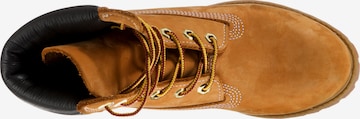 TIMBERLAND Lace-Up Ankle Boots 'Prem Wheat' in Yellow