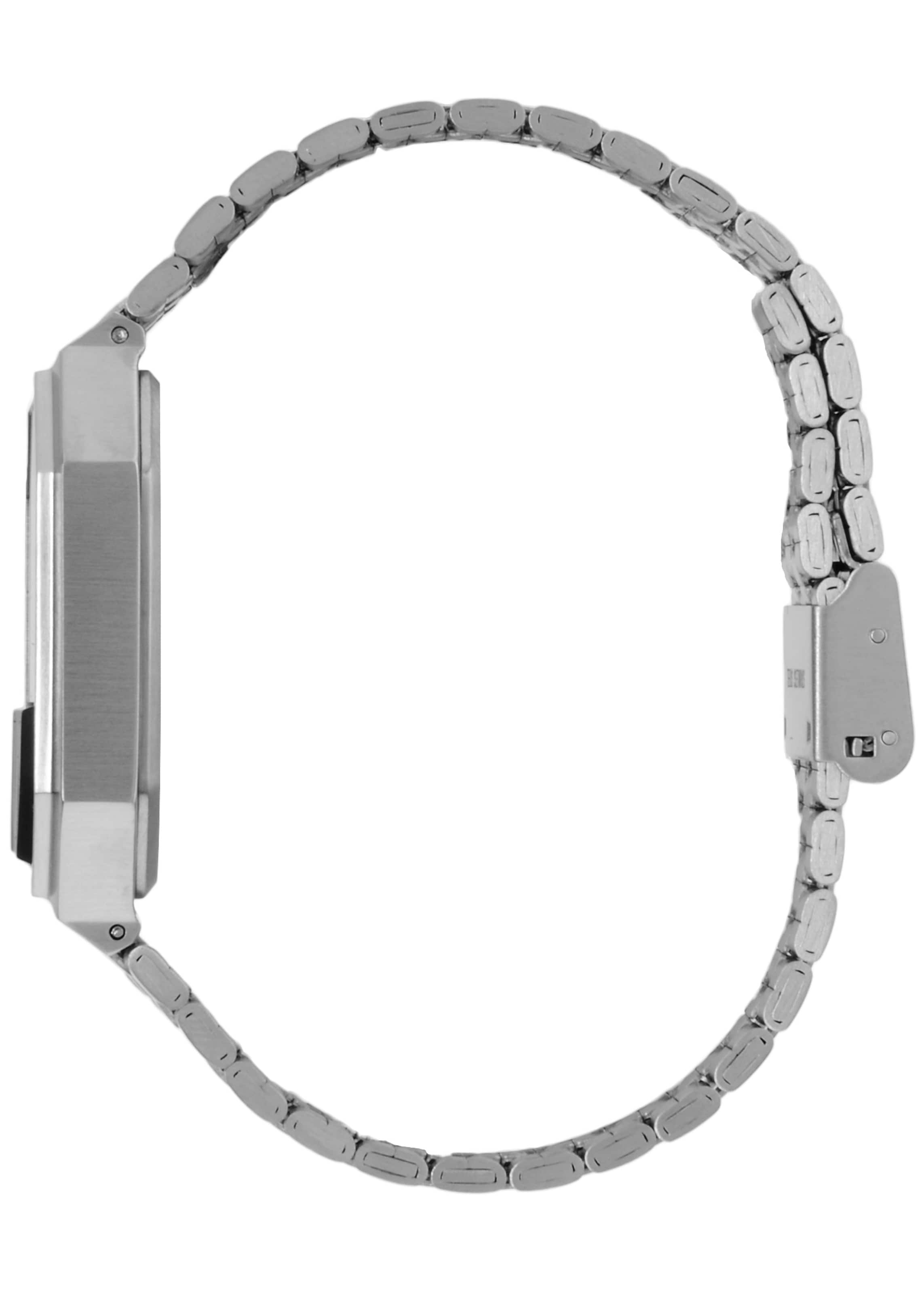 Nixon Digitálne hodinky 'Re-Run' - Strieborná