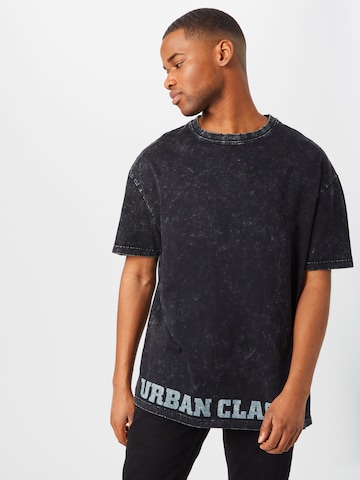 Urban Classics Regular Fit T-Shirt in Schwarz: predná strana