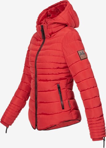 MARIKOO Winter jacket 'Amber' in Red