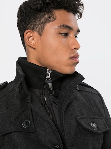 INDICODE JEANS Between-Season Jacket 'Brendan' in Grey