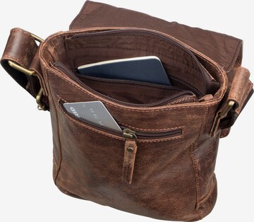 Harold's Crossbody Bag 'Crunchy' in Brown