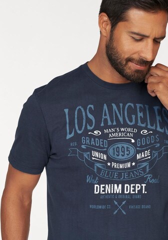 Man's World Shirt in Blue