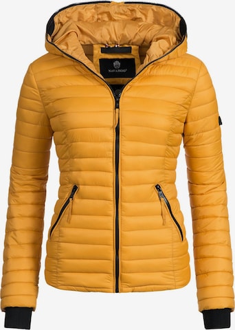NAVAHOOPrijelazna jakna 'Kimuk' - žuta boja: prednji dio