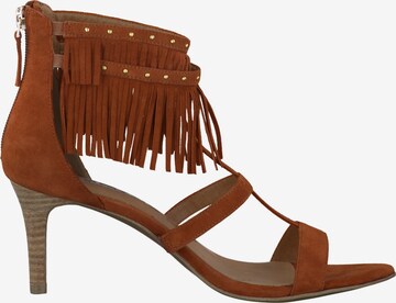 TAMARIS Strap Sandals 'Da' in Brown: side