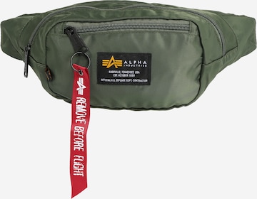 ALPHA INDUSTRIES Gürteltasche 'Crew' in Grün: predná strana