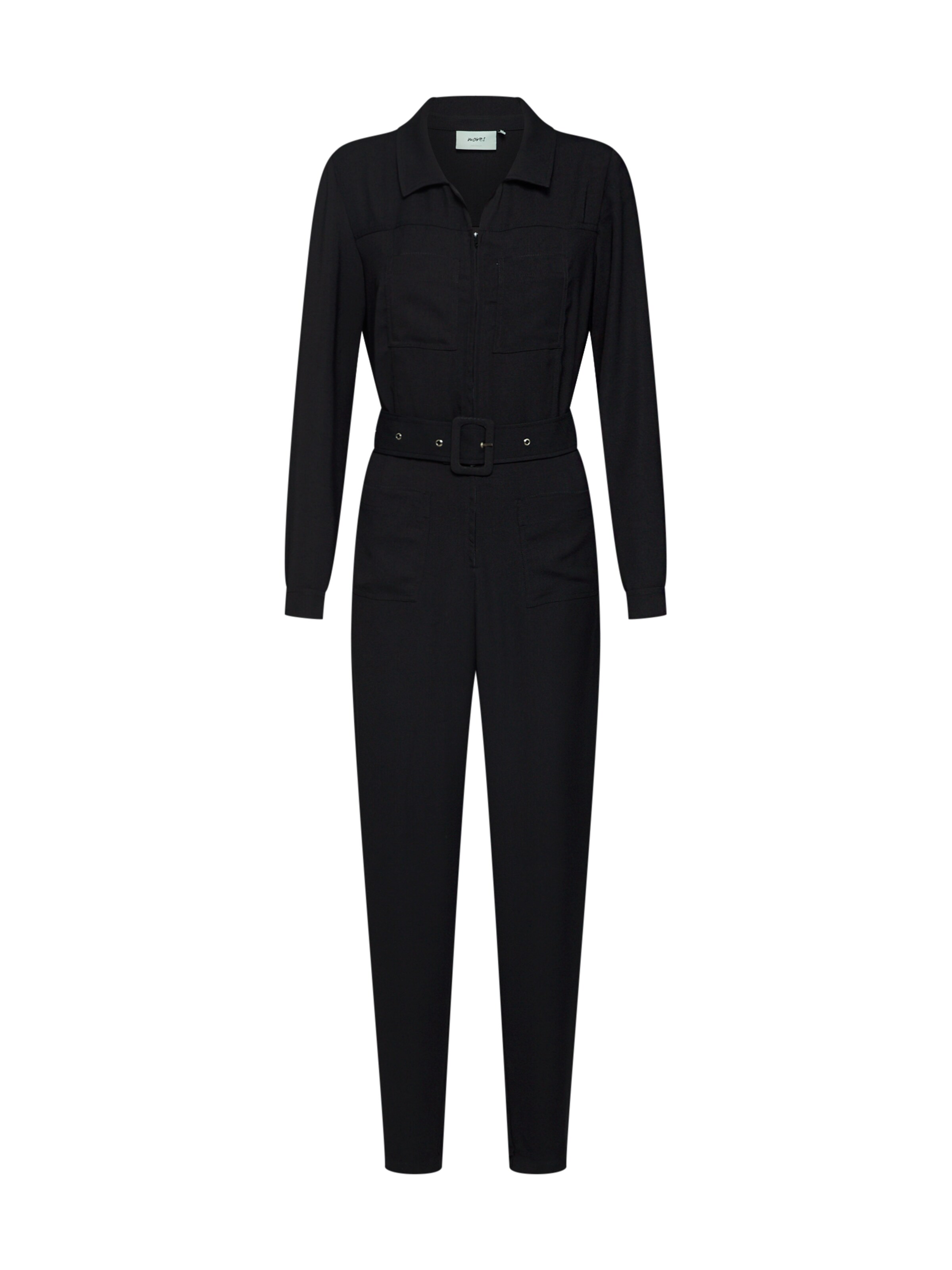 Moves - Jumpsuit 'trivia 1458' in de kleur Zwart