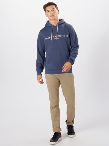 TOMMY HILFIGER - Ajuste regular Sudadera en azul
