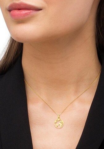 AMOR Kette 'Weltkugel' in Gold