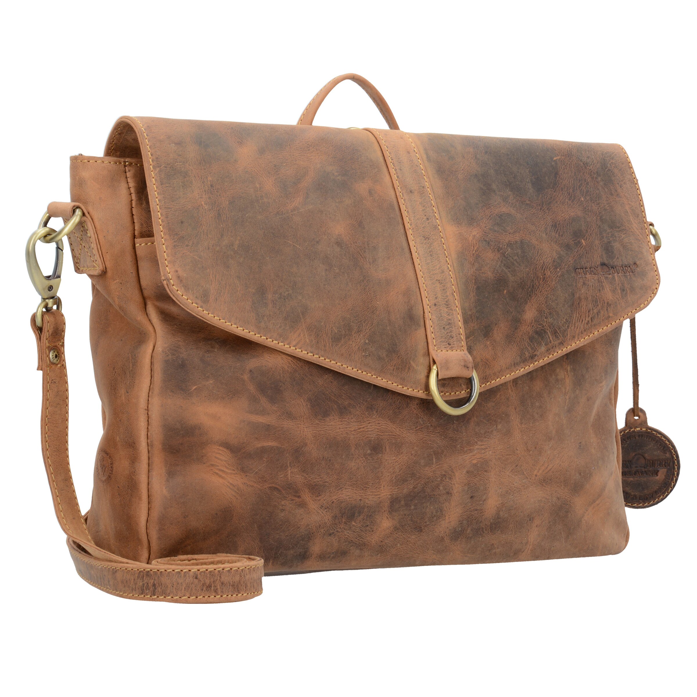 GREENBURRY Schoudertas in Bruin