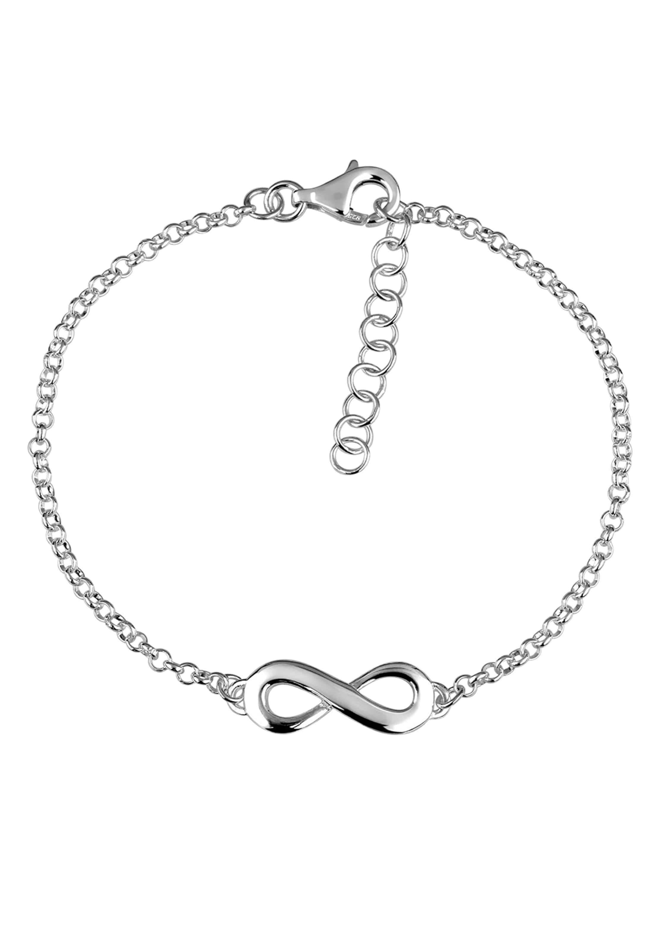 Bracelet 'Infinity' Nenalina en argent : devant
