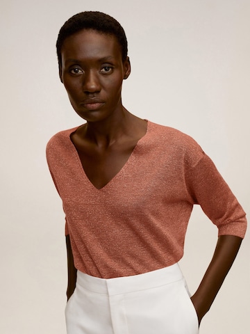 MANGO Pullover 'Dubra' in Orange: predná strana