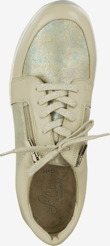 Lei by tessamino Athletic Lace-Up Shoes 'Naara' in Beige