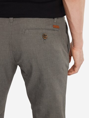 Regular Pantalon chino TOM TAILOR en gris