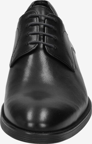 SIOUX Lace-Up Shoes in Black