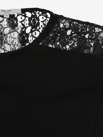 ABOUT YOU Curvy Bluzka 'Lilia Blouse' w kolorze czarny